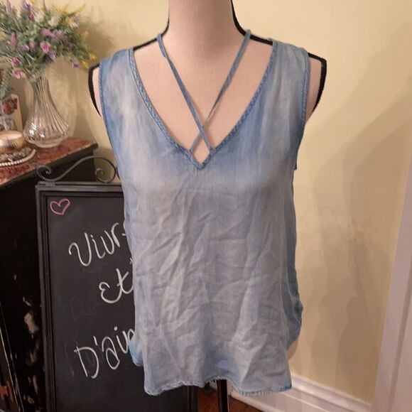 Cloth & Stone XS Tencel Halter Tank EUC - Picture 1 of 7